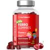 Horbäach Ferro Bambini Integratore con Vitamina C - 60 Caramelle Gommose Vegane | Integratore Alimentare ad Alto Dosaggio - Iron Supplement with Vitamin C for Kids - di Horbaach