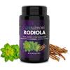 BM LIFESUPPORT Rhodiola Rosea e Ginseng | Stanchezza Concentrazione Umore | Integratore Naturale Forte | Rodiola Rosea e Ashwagandha | 60 Capsule Made in Italy