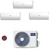 AUFIT CLIMATIZZATORE TRIAL 12+12+12 DC INVERTER A++A+ AUFIT R-32 WI FI READY CON UNITA' ESTERNA TRIAL 27 PRONTA CONSEGNA.Climatizzatore trial split a parete AUFIT 12000+12000+12000 con unità esterna H27 con gas R-32, equivalente al condizionatore Hisen