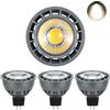 I-SHUNFA MR16 Lampadine LED,AC/DC 12V,5W Sostituzione per 50W Lampadine Alogene,500LM Bianco Naturale 4000K Spotlight,Senza Sfarfallio MR16 Lampadine LED,Non Dimmerabile 45 ° Angolo di Fascio (confezione da 4)