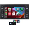 CHARGONIC Autoradio Android 13 con Navigatore per Ford Focus, C-Max, Connect, Fiesta, Fusion, Galaxy, Kuga, Mondeo, Auto Stereo Bluetooth, RDS, DAB, Telecamera Posteriore, Mirrorlink (4core 2GB+32GB, Nero)