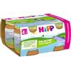 Hipp omogeneizzato salmone/verdure 4x80 g