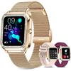 Betatree Smartwatch Donna con Risposta Chiamate/Notifiche WhatsApp, 1,6 Orologio Digitale Moda Sportivo Fitness Tracker Contapassi Cronometro,Android iOS Smart Watch con Sonno/Cardiofrequenzimetro