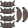 Cnornus Pastiglie Freno Anteriore e Posteriore per Yamaha YP 400 Majesty Non ABS 2005-2013 YP 400 Majesty ABS 2007-2013 TDR 125 1993-2003 XP 500 T-Max 2004-2007 XVS 125 Dragstar Tmax 500