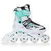RAVEN Profession Pattini in linea Inline Skates per bambini e adulti OPZIONALE 2in1 con Pattini da ghiaccio regolabili (White/Mint senza pattini, 38-42 (25cm-27,5cm))