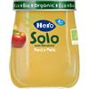 HERO SOLO Hero Baby Solo Omogeneizzato Biologico Pera e Mela 120 g