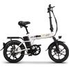 SKYJET BICI ELETTRICA CON PEDALATA ASSISTITA FAT BIKE SKYJET NITRO 16 - 250W - 16 - BIANCO**PUOI PAGARE ANCHE ALLA CONSEGNA!!!**