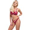 Cottelli Wet Look Set 2214237 Red 80B/M