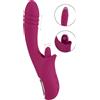 Javida Licking & Thrusting Vibrator Purple