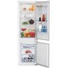 Beko BCSA285K4SN Beko Frigorifero combinato da incasso, Classe E, 177,5 cm, MinFrost®, 271 litri