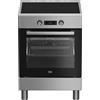 BEKO 7717187670 - FSE69300X Beko Cucina induzione Multifunzione, 60x60 cm