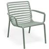 Nardi Poltrona da Giardino Doga Relax Menta di Nardi
