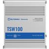 Teltonika Switch Teltonika TSW100 industriale non gestito 5x10/100/1000 PoE Blu Metallico [TSW100]