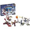 PLAYMOBIL Calendario dell'Avvento Novelmore 71346, Battaglia nella Neve