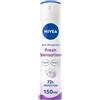 Nivea Fresh Sensation Deodorante Donna Spray Protezione 72h 150 ml
