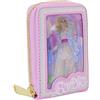 Loungefly Barbie 65° Anniversario Doll Box Triple Lenticolare Zip Intorno Fisarmonica Portafoglio, Multicolore, Portafoglio con cerniera