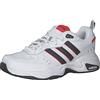 adidas Strutter Shoes, Sneaker Uomo, Cloud White/Core Black/Active Red, 41 1/3 EU