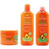 Cantu Avacado Hydrating Cream Shampoo, Conditioner & Curling Cream