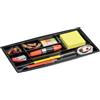 CEP Organizer da cassetto CEP in polistirolo con 7 scomparti nero 34,4x18x2 cm - 1014940161