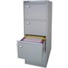 Kubo Classificatore per cartelle sospese KUBO - 4 cassetti 46x62x132 cm grigio 4004