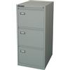 Kubo Classificatore per cartelle sospese KUBO 3 cassetti 46x62x101 cm grigio 4003