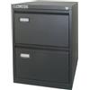 Kubo Classificatore per cartelle sospese KUBO 2 cassetti 46x62x70 cm nero 4102