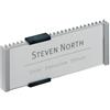 Durable Targhe DURABLE INFO SIGN alluminio/acrilico trasparente/argento metallizzato 149x52,5 mm - 480023