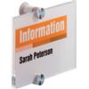 Durable Targa DURABLE CRYSTAL SIGN acrilico trasparente 148x105 mm 482119