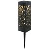 Aigostar Lampioncino LED in plastica con pannello solare e sensore crepuscolare Aigostar luce calda - lanterna - B10201J9R
