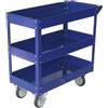 Serena Group Carrello in acciaio Serena Group a 3 ripiani blu 84x41x82 cm - portata 100 kg TC4103
