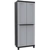 TERRY Armadietto a due ante TERRY Twist Black 3680 grigio/nero 68x39x170 cm 1002707