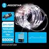 Aigostar Catena luminosa tubolare per interni ed esterni a basso voltaggio Aigostar luce fredda 6500K 10 m 100 led - 307264