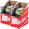 Dox Portariviste Dox & Dox dorso 35 cm bianco/rosso - 17,5x26 cm 1600176