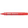 Pentel Marcatore professionale permanente Pentel N50 punta conica 4,3 mm rosso N50-B