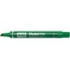 Pentel Marcatore permanente Pentel N60 punta a scalpello 3,9-5,7 mm verde N60-D