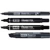 Pentel Marcatore permanente Pentel Pen N50S punta conica 3.8 mm nero N50S-A