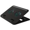 Trust Supporto per Notebook Trust Cyclone Cooling con 2 ventole di raffreddamento nero - 17866
