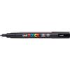Uni Posca Marcatore a tempera POSCA Uni-Ball punta tonda 0,9-1,3 mm nero M PC3M N