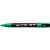 Uni Posca Marcatore a tempera POSCA Uni-Ball punta tonda 0,9-1,3 mm verde scuro M PC3M V