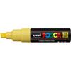 Uni Posca Marcatore a tempera POSCA Uni-Ball punta a scalpello 8 mm giallo M PC8K G