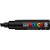 Uni Posca Marcatore a tempera POSCA Uni-Ball punta a scalpello 8 mm nero M PC8K N