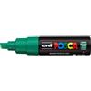 Uni Posca Marcatore a tempera POSCA Uni-Ball punta a scalpello 8 mm verde M PC8K V