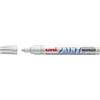 Uni Paint Marcatore permanente PAINT punta tonda 2,8 mm BIANCO M PX20 BI