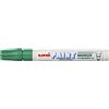 Uni Paint Marcatore permanente PAINT punta tonda 2,8 mm VERDE SCURO M PX20 VS