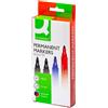 Q-Connect Marcatore permanente Q-Connect punta tonda 2-3 mm assortiti conf. da 4 - KF26088