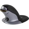 Fellowes Mouse verticale FELLOWES Penguin® Wireless nero/argento medio 9894701