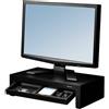 Fellowes Supporto FELLOWES Monitor Designer Suites plastica nero altezza regolabile 11/13/15cm - 8038101