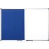 Bi-Office Pannelli Bi-office Maya combinata feltro/acciaio 90x60 cm. bianco XA0322170