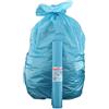 ROLSAC Sacchi immondizia per rifiuti inorganici Rolsac 97 L 70x110 cm - 17 µm azzurro - rotolo da 10 pezzi - 10331
