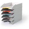 Durable Vaschette porta documenti Durable VARICOLOR® MIX TRAY SET A4 grigio conf. 5 pezzi - 7704-27